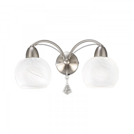 Thea 2 light Bracket Satin Nickel Finish