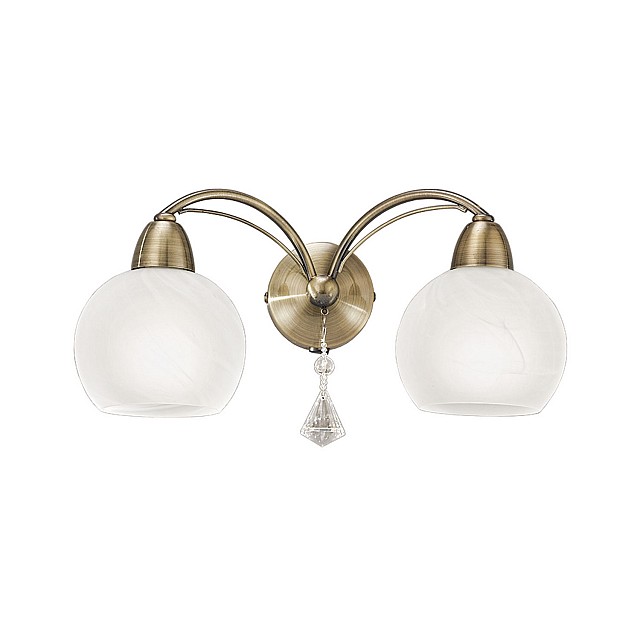 Thea 2 light Bracket Bronze Finish