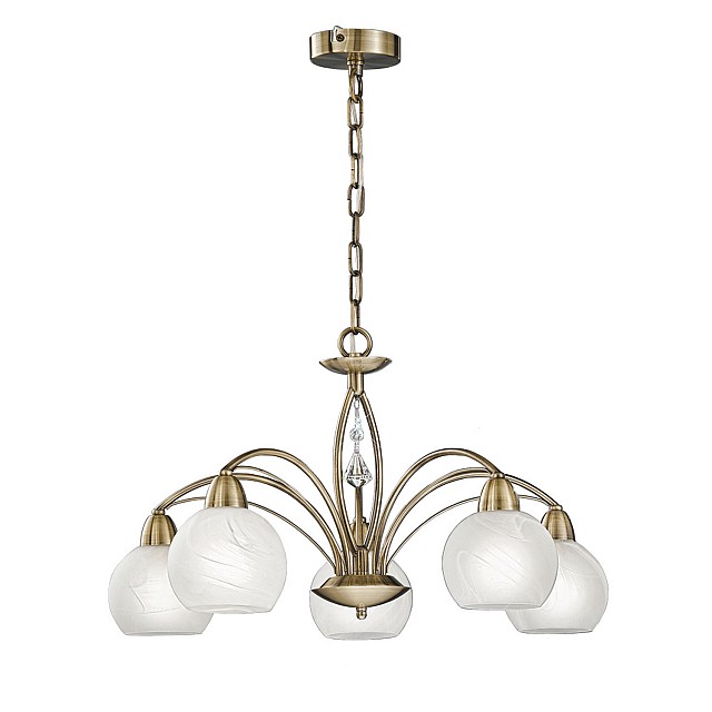 Thea 5 light Fitting Bronze Finish