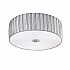 Lucera 3 light Flush Satin Nickel Finish