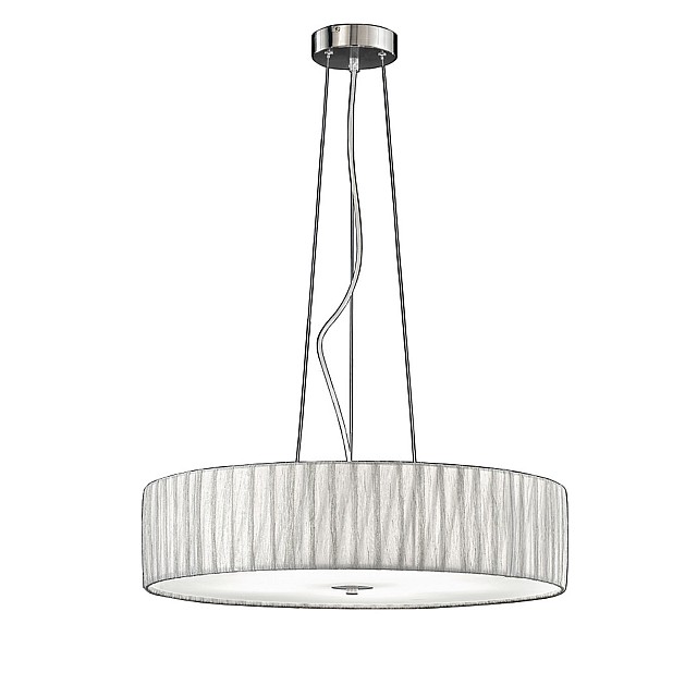 Lucera 5 light Pendant Satin Nickel Finish