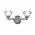 Twista 2lt Bracket with switch Satin Nickel Finish