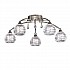 Jura 5 light Fitting Satin Nickel Finish