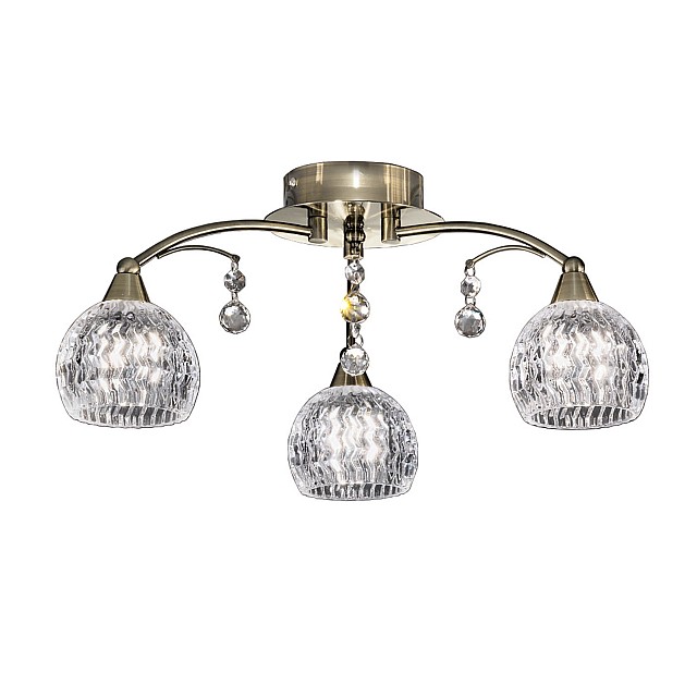 Jura 3 light Fitting Bronze Finish