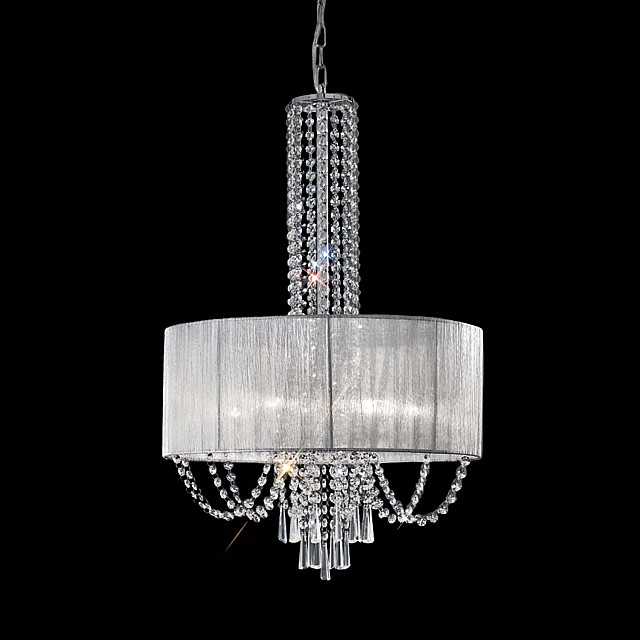 Empress 6 light Fitting Chrome Finish