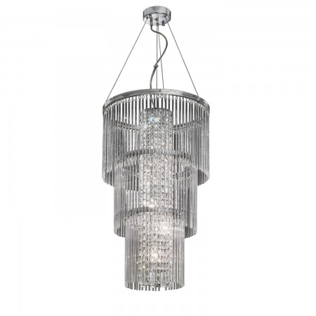 Charisma 6 light Fitting Chrome Finish