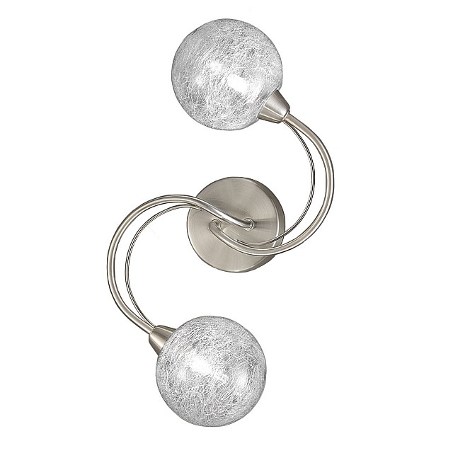 Gyro 2lt Bracket Satin Nickel Finish