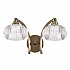 Ripple 2 Light Wall Bracket Bronze Finish