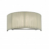 Desire Wall Light Satin Nickel Finish