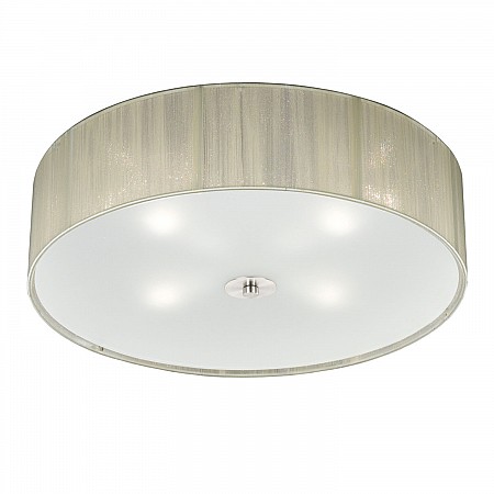Desire 4 light Flush Satin Nickel Finish