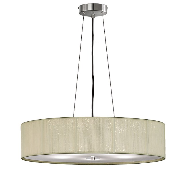 Desire 5 light Pendant Satin Nickel Finish