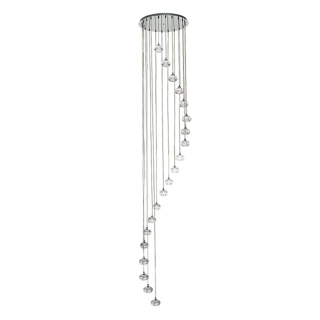 Tizzy 20 light Spreader Chrome Finish