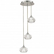 Tizzy 3 light Spreader Chrome Finish