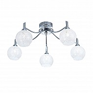 Chrysalis 5 light Fitting Chrome Finish