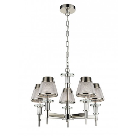 Concept 5 light Fitting Chrome Finish