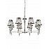 Concept 8 light Fitting Chrome Finish
