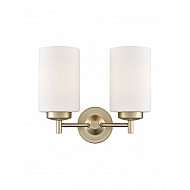 Decima 2 light Bracket Gold Colour Finish