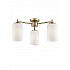 Decima 3 light Fitting(Down) Gold Colour Finish