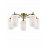 Decima 5 light Fitting(D) Gold Colour Finish