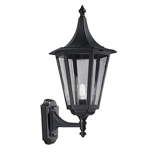 Boulevard Wall Bracket (Up Facing) Black Finish