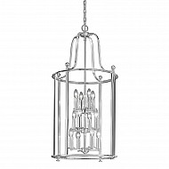 Pasillo 12 light Lantern Chrome Finish
