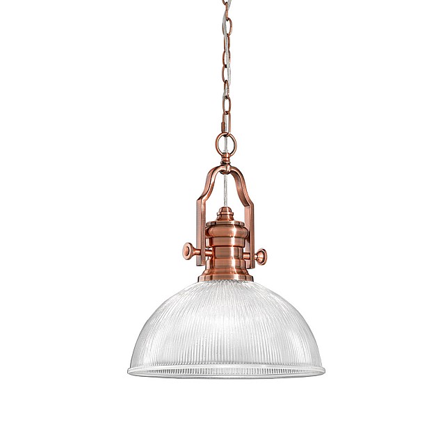 Charter pendant Antique Copper Finish