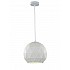 Tangent Medium Pendant White Finish
