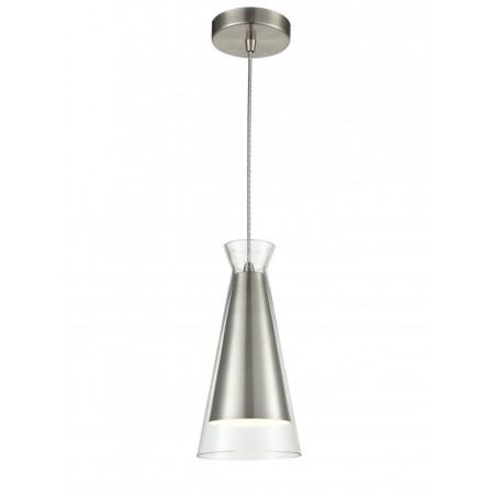 Konos Pendant Satin Nickel Finish