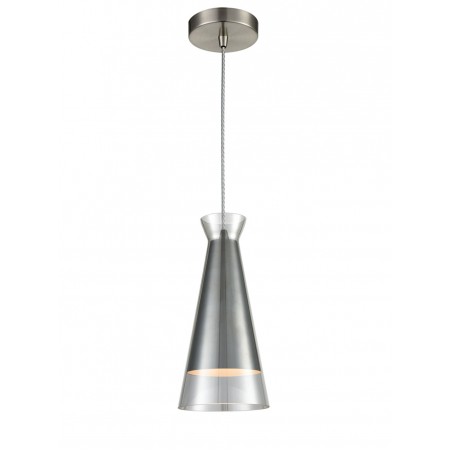 Konos Pendant Satin Nickel Finish