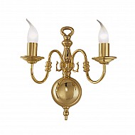 Delft 2lt Bracket (Large) Polished Brass Finish