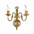 Delft 2lt Bracket (Large) Polished Brass Finish