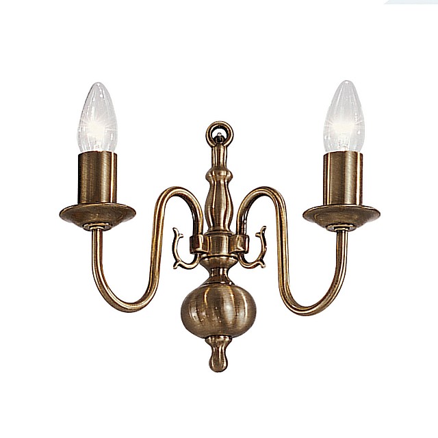Halle 2lt Bracket Bronze Finish