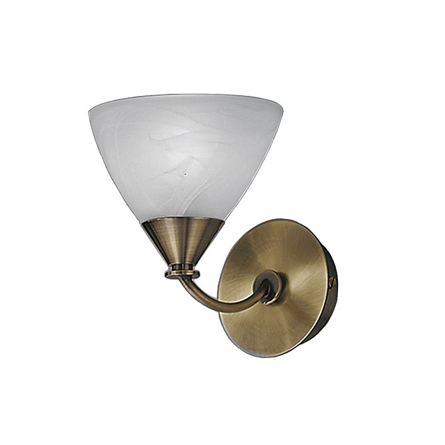 Meridian 1lt Bracket Brushed Bronze Finish