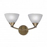 Meridian 2lt Bracket Brushed Bronze Finish