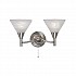 Harmony 2lt Bracket Satin Nickel Finish