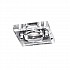 LV 50W Crystal DownlightIP65 Chrome Finish