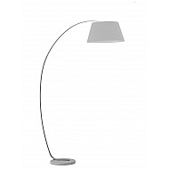 Satin nickel standard lamp Satin Nickel Finish