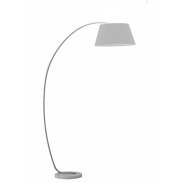 Satin nickel standard lamp Satin Nickel Finish