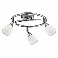 Lutina 3 light Ceiling Spot Chrome Finish