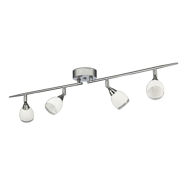 Lutina 4 light Ceiling Spot Chrome Finish