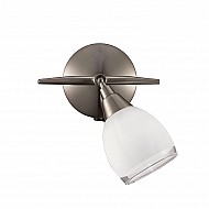 Lutina 1 light Spot Satin Nickel Finish