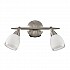 Lutina 2 light Spot Satin Nickel Finish
