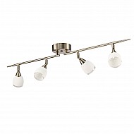 Lutina 4 light Ceiling Spot Satin Nickel Finish