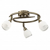 Lutina 3 light Ceiling Spot Bronze Finish