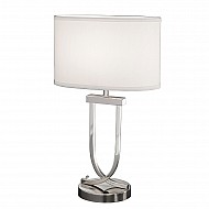 Table Lamp Chrome Finish