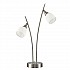 Lutina 2 light Table Lamp Satin Nickel Finish