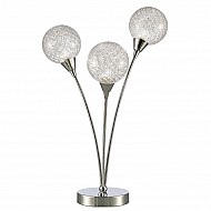 Protea 3Lt Table Lamp Chrome Finish