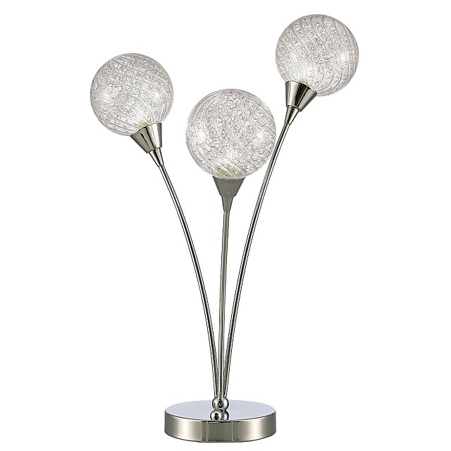 Protea 3Lt Table Lamp Chrome Finish