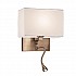Wall Bracket with LED Bronze Finish