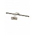 LED Round Section PictureLight 12W Satin Nickel Finish